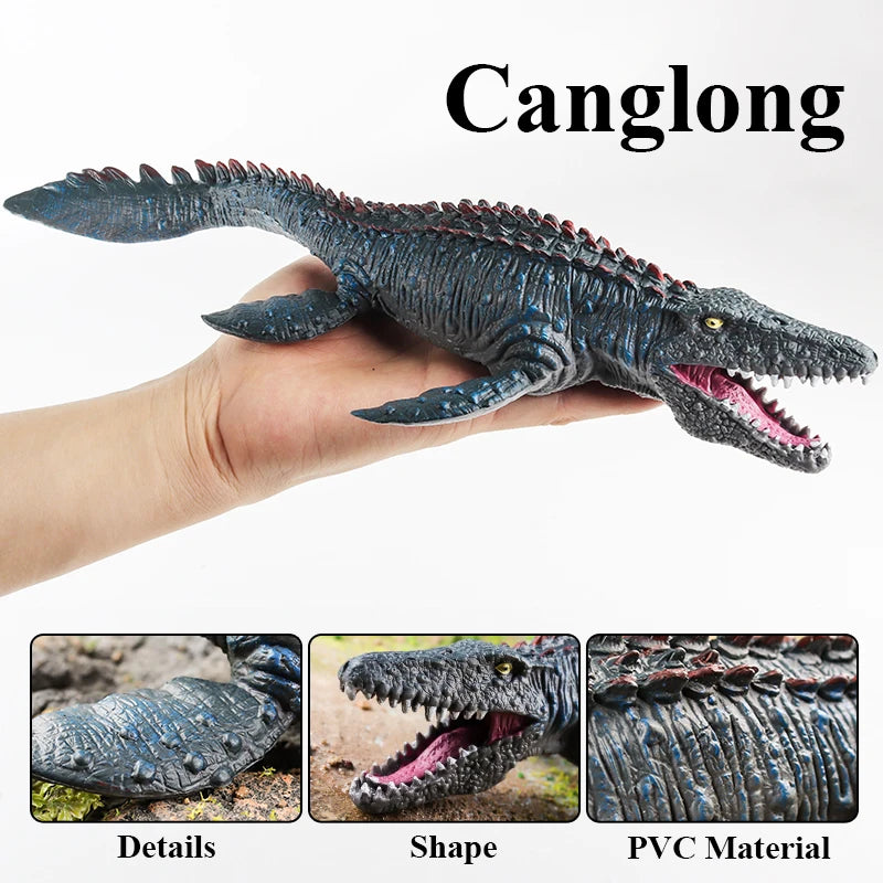 Oenux Dinosaurs World Brinquedo Savage Jurassic Indominus Rex Spinosaurus Triceratops Action Figures Collection Toy Kids Gift Beauty World Shop