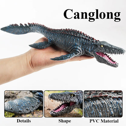 Oenux Dinosaurs World Brinquedo Savage Jurassic Indominus Rex Spinosaurus Triceratops Action Figures Collection Toy Kids Gift Beauty World Shop