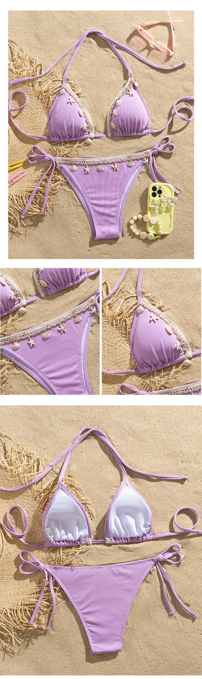 Sexy Bikinis 2026 Women's Swimwear Female Swimsuit For Swimming Wear Bathing Suits Brazilian Bikini Set Beachwear Pool Bather Beauty World Shop