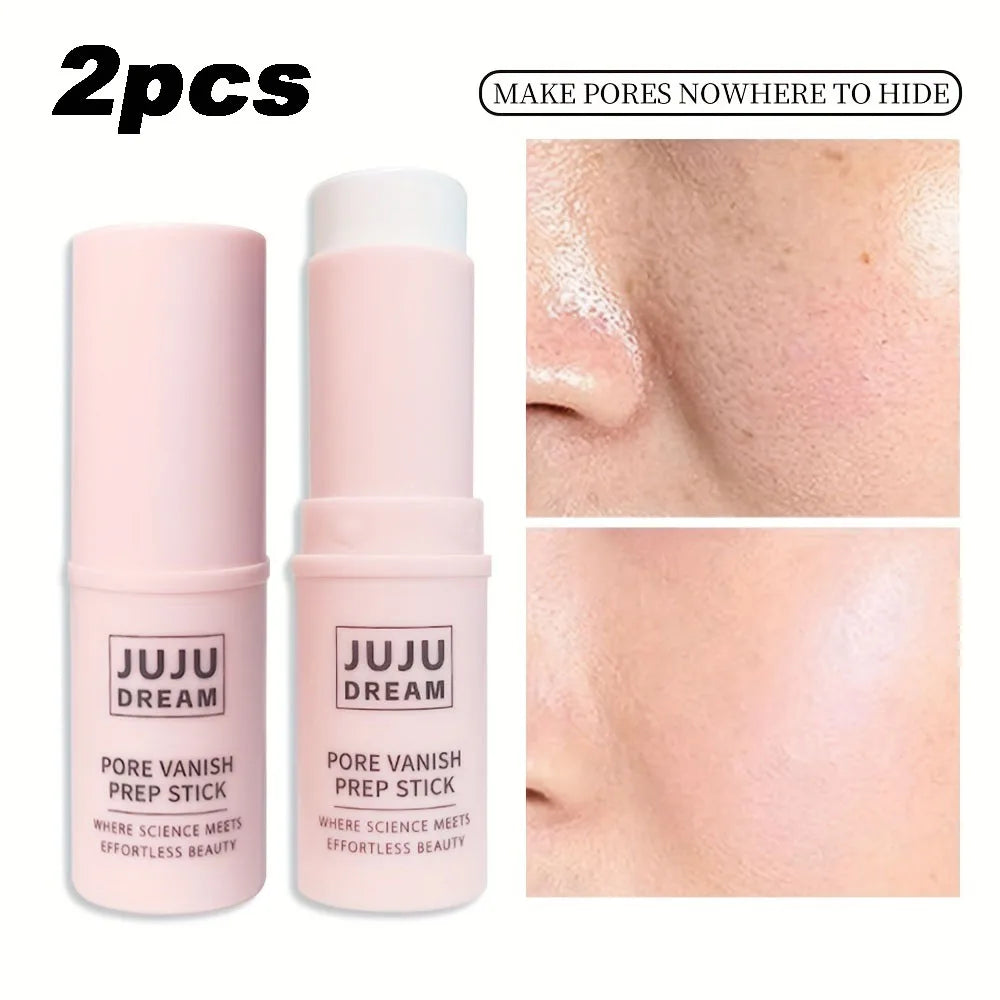 Face Primer Stick,Invisible Pore Base Stick Makeup Concealer Isolation Makeup Front Pore Base Modifying Skin Color Primer Makeup Beauty World Shop