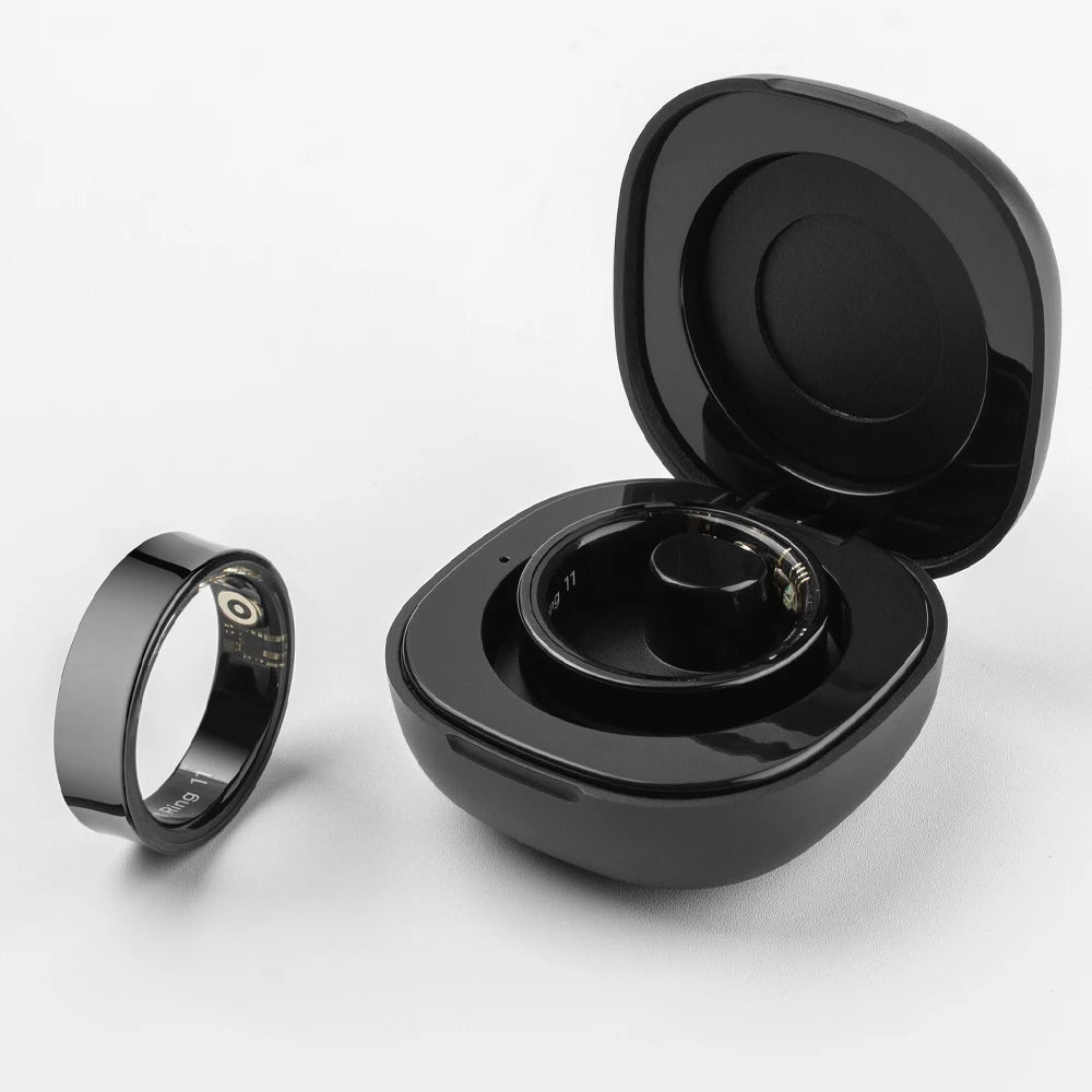 2024 COLMI R09 Smart Ring Men Women with Charging Case, Health and Sleep Monitor, Skin Temperature Monitor, 60 days battery life Beauty World Shop