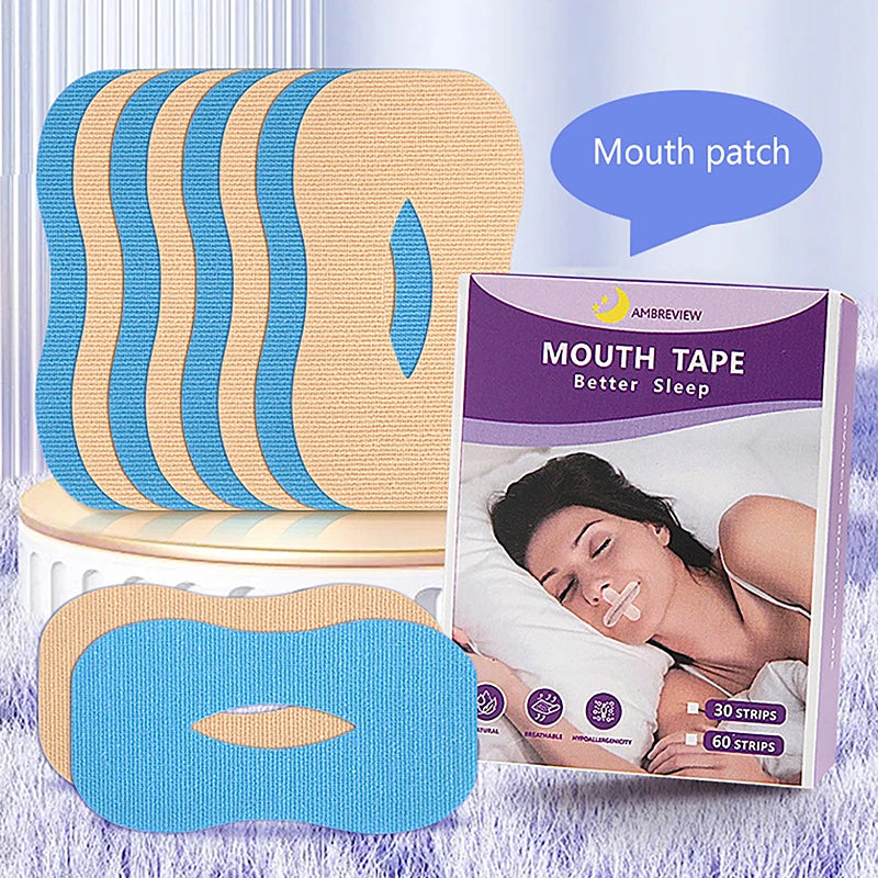 10/30Pcs 30Pcs Anti Snoring Sleep Strips Sticker Gentle Less Mouth Seal Tape Stop Snore Mouth Correction Sticker Tape Beauty World Shop