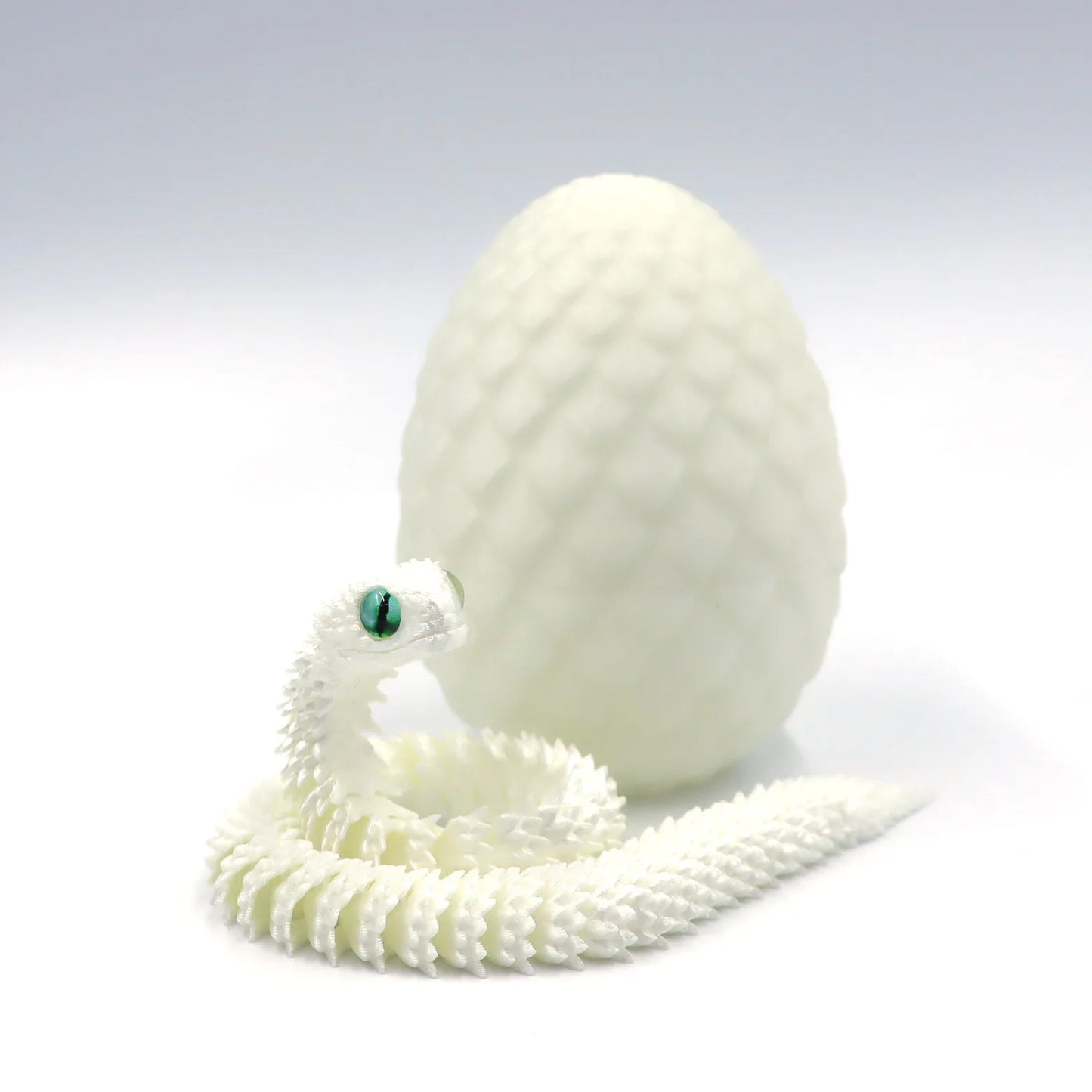 3d Printed Toys Home Decoration Desktop Decorations Anime Figures Articulating Home Decor Items 3D Printing Snake Eggs Rotating Beauty World Shop