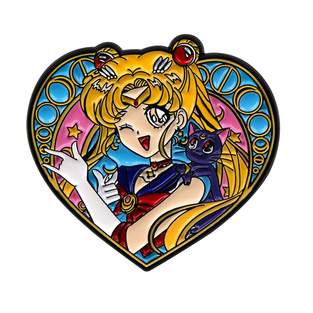 Manga Enamel Pin Anime Characters Badges on Backpack Brooches for Women Men Lapel Pins Cosplay Accessories Toys Gifts Beauty World Shop