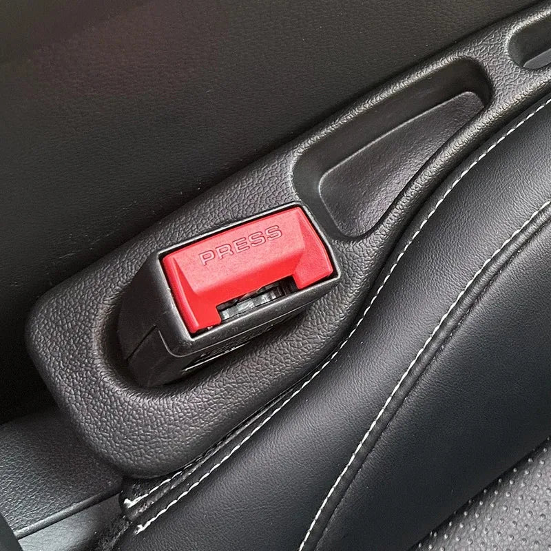 2Pcs Car Seat Gap Filler Seat Crevice Storage Box Bag Between Seats Console Organizer Decoration Interior Auto Accessories Beauty World Shop