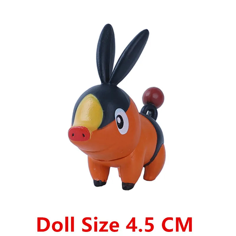 New 4-9 CM Pokemon Anime Figure Pikachu Gengar Eevee Series Mew Cartoons Figure Pocket Monster Action Model Toys Kids Gifts Beauty World Shop