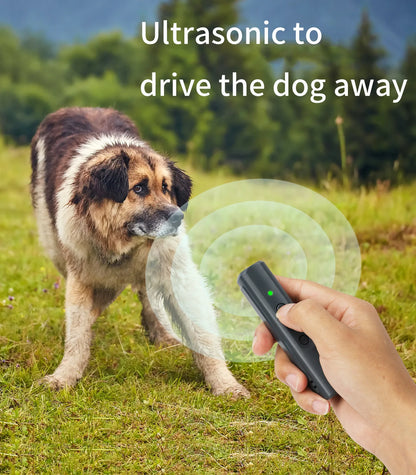 High Power Ultrasonic Dog Repeller Trainer Anti Barking LED Dog Deterrent Device Pet Dog Training Remote Control With UV LAMP Beauty World Shop