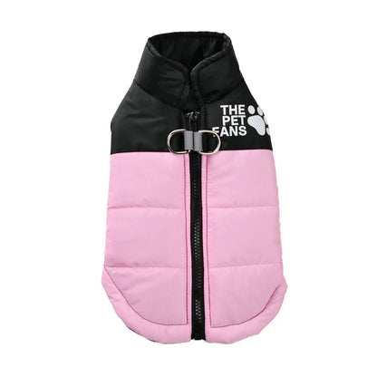 Warm Winter Pet Clothes Windproof Dog Jacket Coat For Small Big Dogs Labrador Costume French Bulldog Golden Retriever Outfits