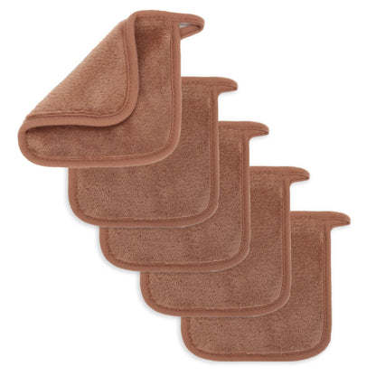 5/10/20Pcs Microfiber Face Cloths Reusable Makeup Remover Cloth Makeup Towels Face Deep Cleaning Pads Skincare Beauty Tools Beauty World Shop