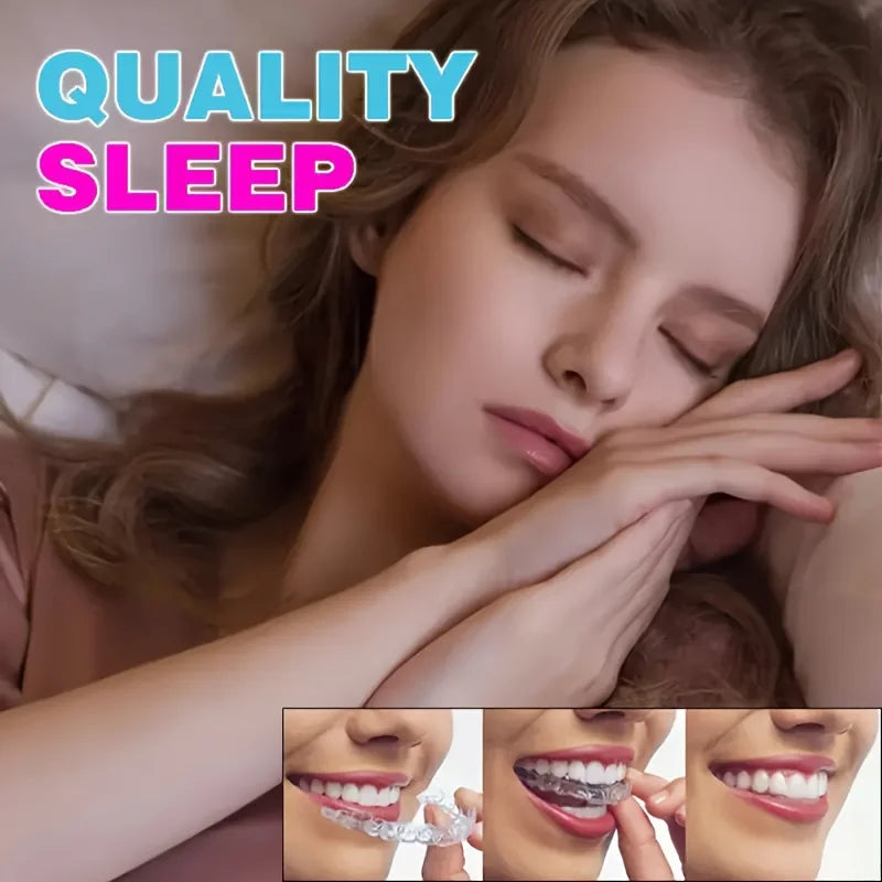Silicone Mouth Guard Teeth Protector Night Guard Mouth Tray for Bruxism Grinding Non-snoring Teeth Whitening Protection Beauty World Shop