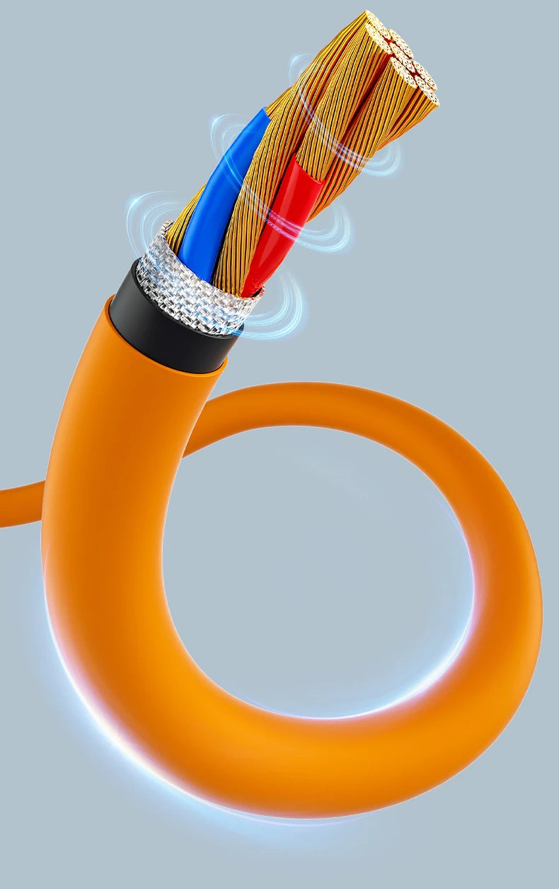 Type C To Typec Cable 2-In-2 66W Pd Fast Charging Usb C To Usb C To iPhone Suitable for iPhone iPad Huawei Xiaomi Samsung Redmi Beauty World Shop