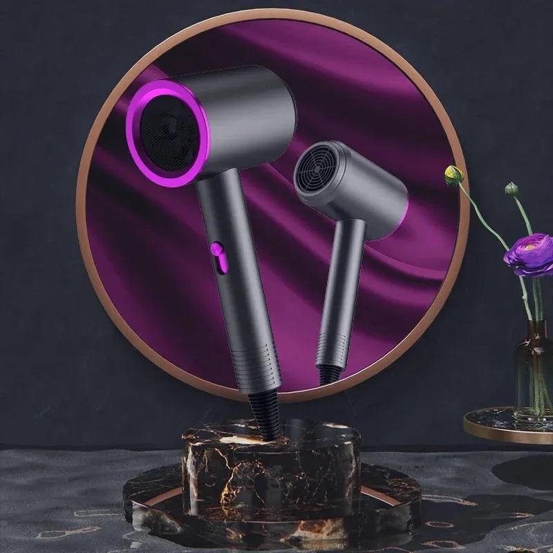 New High-Speed Hair Dryer High-Power Negative Ion Cold And Hot Ultra Silent Professional Hair Dryer For Home Hair Salons Beauty World Shop