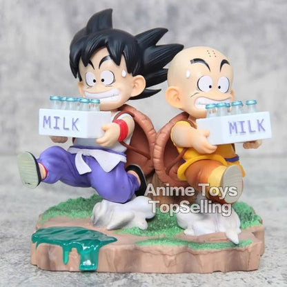 15cm Anime Dragon Ball Figure Goku and Krillin Action Figures Pvc Statue Collection Model Toys Gifts Beauty World Shop
