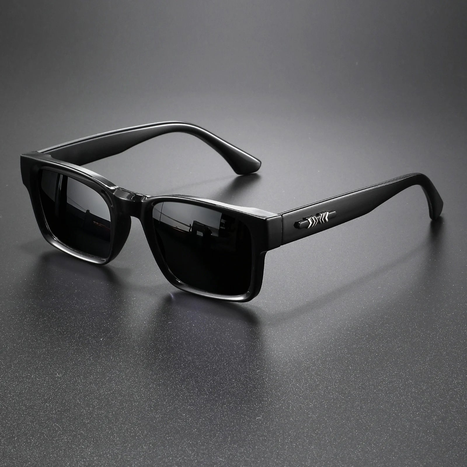 Retro Punk Fashion Sunglasses - Square Protective Frame, UV400 Unisex for Outdoor Adventures & Casual Style Beauty World Shop