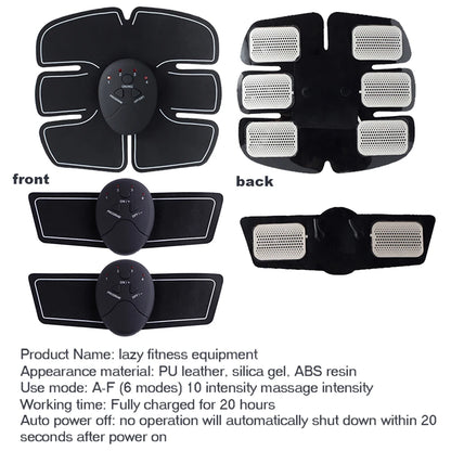 EMS Muscle Stimulator Abdominal Muscle Massager Hip Training Fitness Fat Burning Buttocks Arm Abdomen Trainer Apparatus Slimming Beauty World Shop