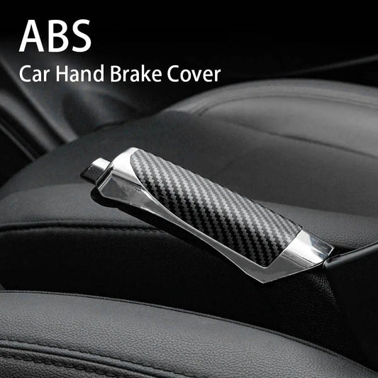 Universal Auto Car ABS HandBrake Cover Handle Protector Hand Brake Sleeve Protection Cover Car Modificate Accessories Case Beauty World Shop
