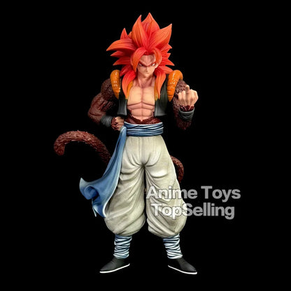 Anime Dragon Ball Figure Super Saiyan 4  Son Goku Statue PVC Collection Model Toys Gifts Beauty World Shop