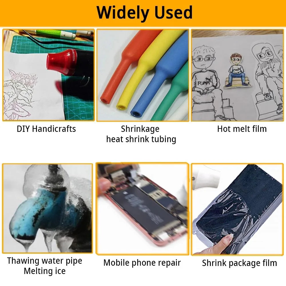 1060/530/127PCS Heat Shrink Tubing kit 2:1 Shrinkable Wire Shrinking Wrap Wire Connect Cover Cable Repair Protection Beauty World Shop