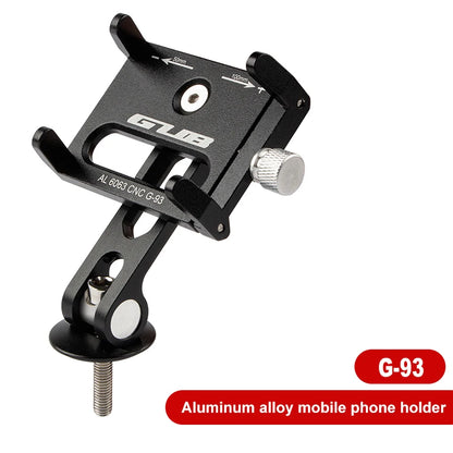 GUB Aluminum Bicycle Phone Holder Metal Bike Cell Mobile iPhone Stand for Motorcycle Scooter Handlebar Bike Headsets Stem Mount Beauty World Shop