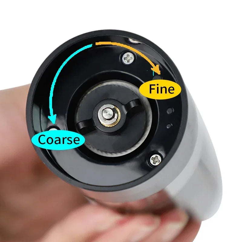 USB Rechargeable Electric Salt and Pepper Grinder Adjustable Coarseness Large Capacity Auto Spices Grinders Kitchen Cooking Tool Beauty World Shop