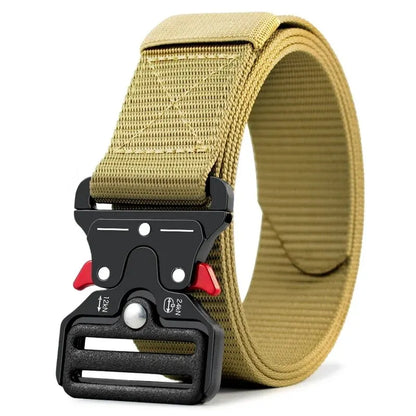 Men's Belt Outdoor Multi Function Belt High Quality Canvas For Nylon Male Luxury Belts Women's Sports Jeans Belt Neutral Belts Beauty World Shop