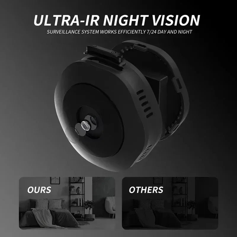 New 4K HD Mini Wireless Camera Portable Cam Night Vision Camcorder WiFi Remote Monitor Video Voice Recorder Security Camera Beauty World Shop