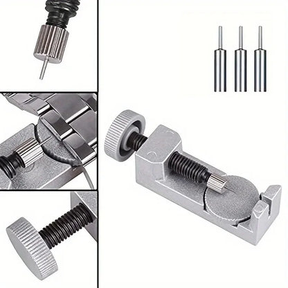 Metal Watch Prying Tool Back Cover Opener Strap Replacement Band Link Pins Remover Watchmaker Repair Kit Beauty Trend Shop