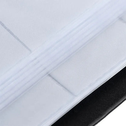 40/120/180/240/300 Cards ID Credit Card Holder Book Case Organizer Leather Business Cards ID Credit Card Holder Case Cards Album Beauty World Shop