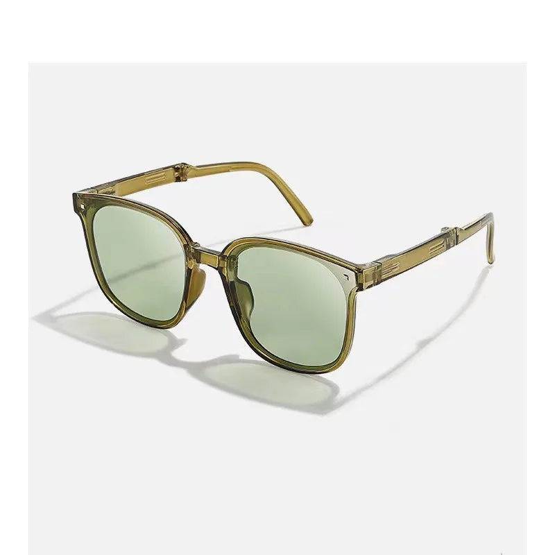 Folding sunglasses, portable, ultra light sun protection, UV protection, sunglasses for both men and women Beauty World Shop