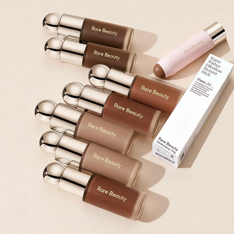 Rare Beauty 3D Face Contour Liquid Bronzer Shade Smooth Highlight Mirror Lasting Natural Nose Shadow Waterproof Brighten Makeup Beauty World Shop