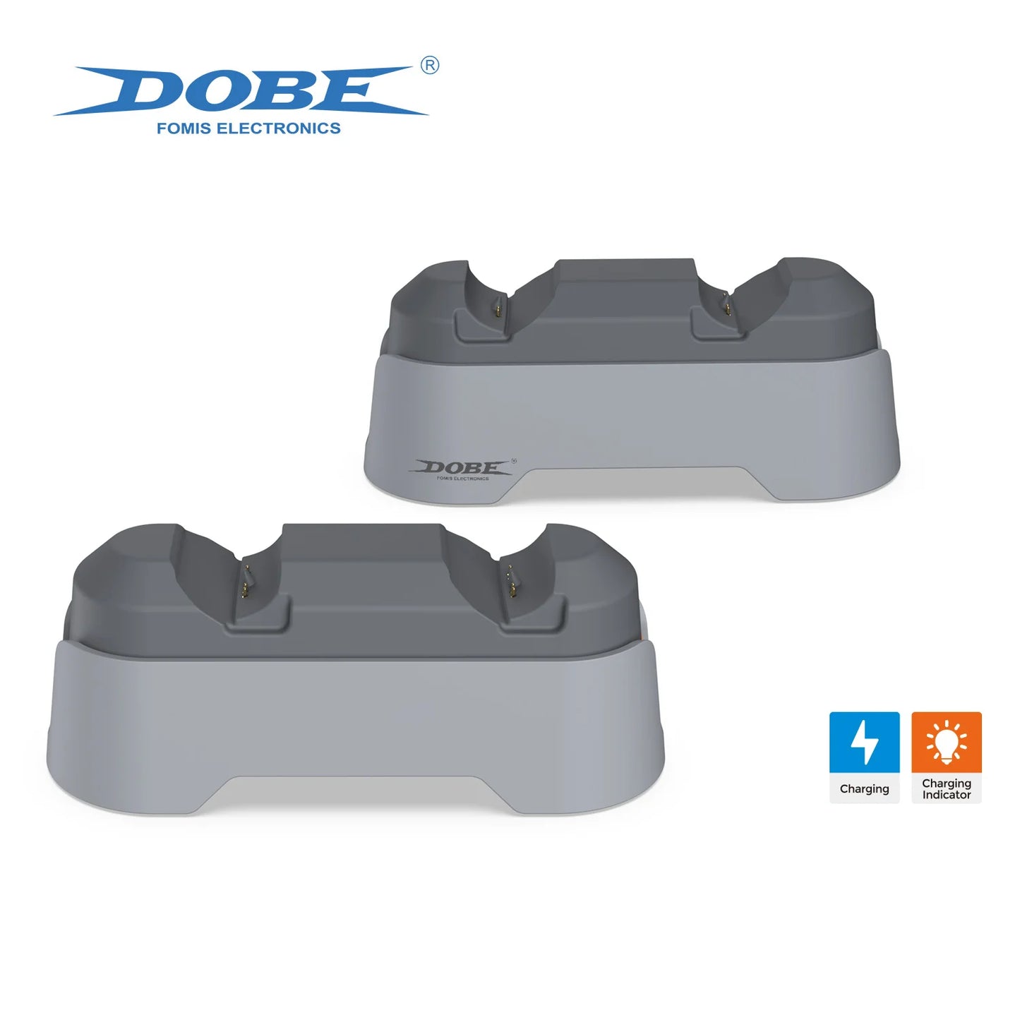 DOBE Double Charging Dock TP5-1501X for PS5 Handle with Dual-color Charging Indicator Light & Charing Cable Beauty World Shop