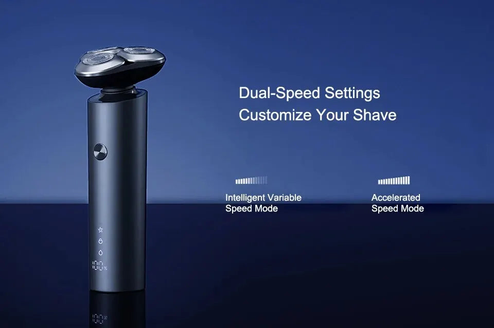 New XIAOMI MIJIA Men's Electric Shaver S301 Beard Trimmer Machine Shaving Portable Flex Razor IPX7 Washable Trimer Ceramic Blade