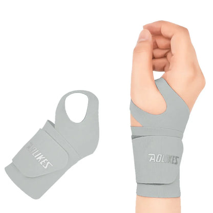 AOLIKES Ultra Thin and Soft Wrist Brace Wrist Wraps for Men and Women, Adjustable Wrist Support for Basketball Tennis Badminton Beauty World Shop