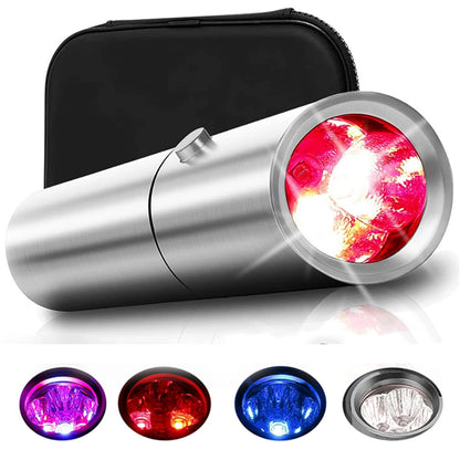 Red Light Therapy Wand Device for Body Relief Acne Treatment With 5 Wavelengths Near Infrared 900nm Light Therapy Skin Health Beauty World Shop