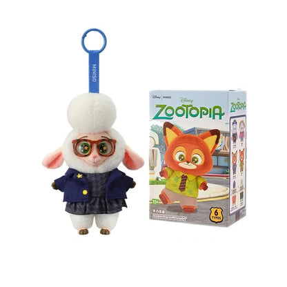Disney Zootopia Blind Box Nick Judy Vinyl Doll Trendy Surprise Toy Cute Backpack Pendant Children's Birthday Gift Beauty World Shop