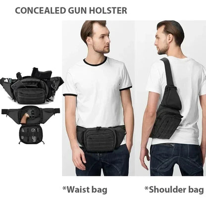 Packs for Men Nylon Shoulder Hiking Tactical Multi-function Waist Pack Fanny  Mobile Phone Bag Sports High-capacity Waist Bag Beauty World Shop