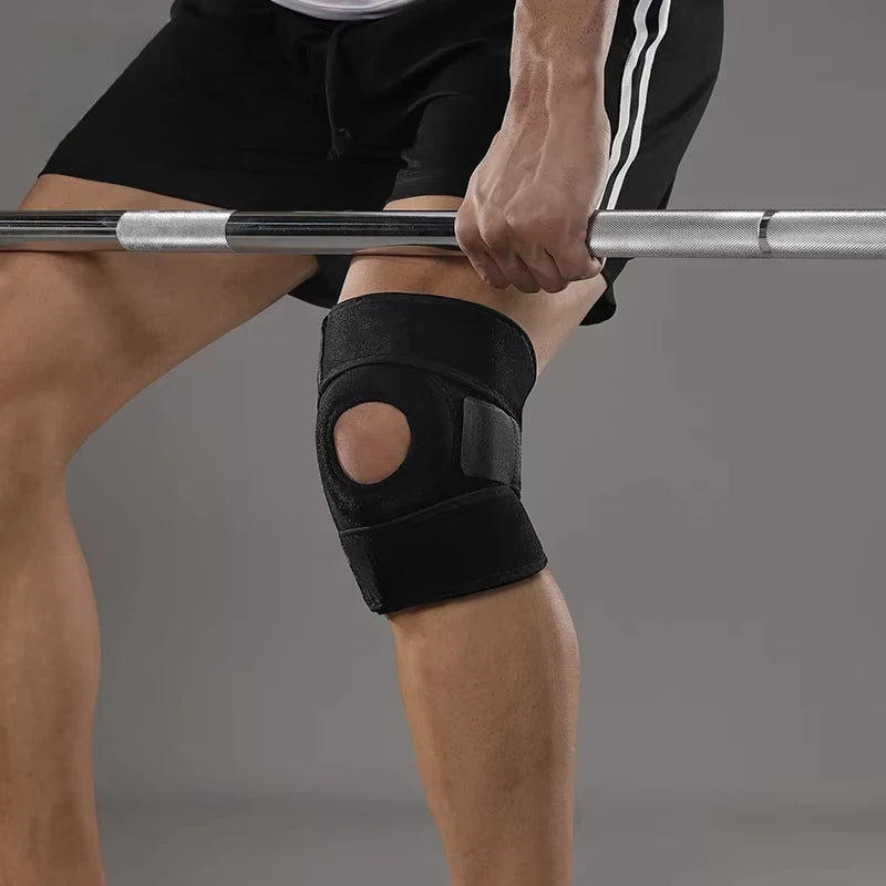 1PC sports and fitness knee pad, knee cap with adjustable knee support Beauty World Shop