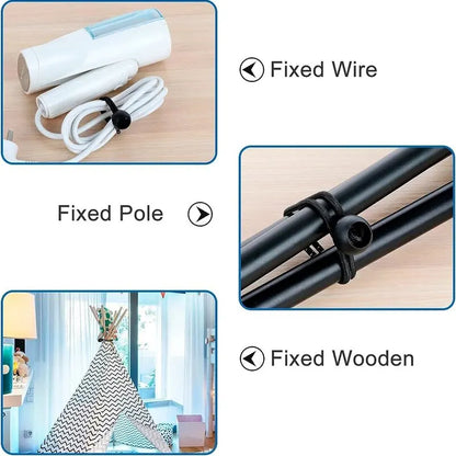 Outdoor Elastic Ball Rope Bungee Cords Portable Tent Fixing Tarpaulin Awning Canopy Heavy Duty Tarp Tie Down for Shelter Cargo Beauty Trend Shop