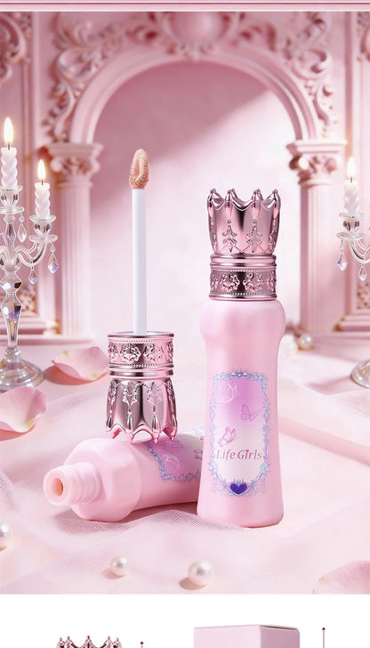 Hua Yin Ji Brightening Concealer, a fair-skinned girl's tender pink look, natural nude makeup, and a natural look,flowers Beauty Trend Shop
