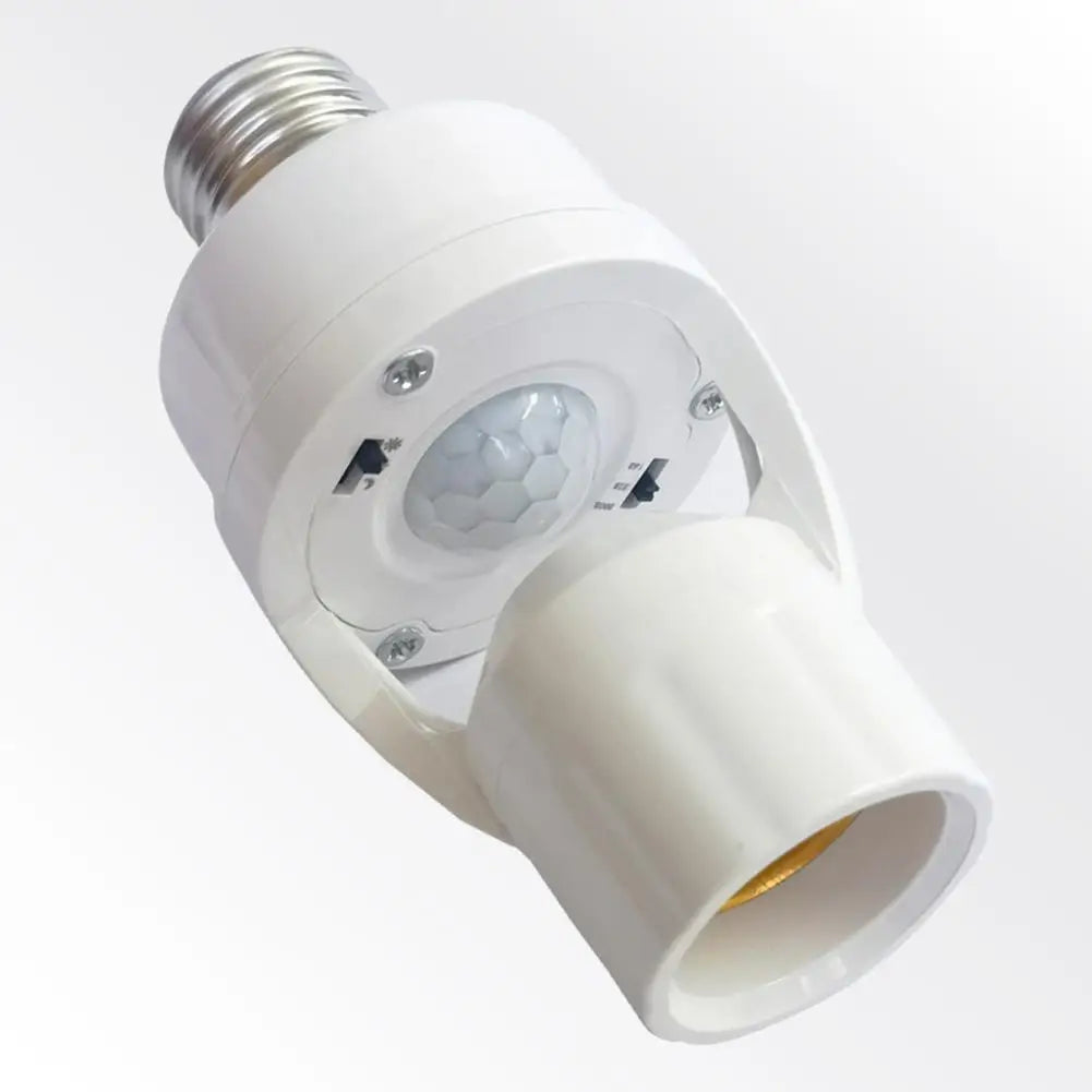 1/2/3PCS PIR Motion Sensor Lamp Holder E27 Smart Light Bulb Holder Adapter Auto On/Off Motion Light Socket For Porch Staircase Beauty Trend Shop