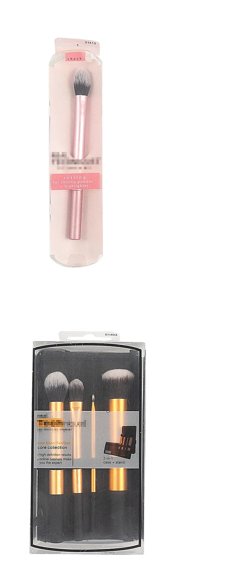 Popular Full Set of Makeup Brush Set Powder Blusher Brush Halo Dye Brush Eye Shadow Brush Beauty Egg Beauty World Shop