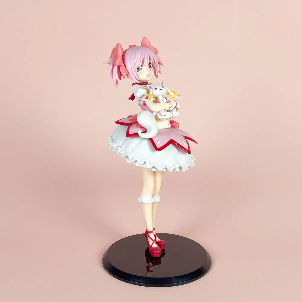 Puella Magi Madoka Magica Kaname Madoka Anime Character Models Figurines Desktop Ornaments Exquisite Toy Collection Otaku Gifts Beauty World Shop