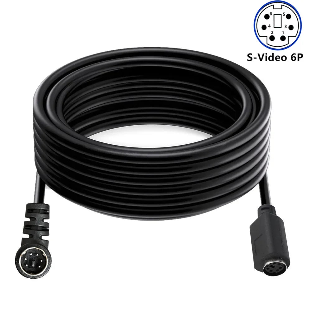 Mini DIN 6-Pin Adapter Cable 6 Pin  PS/2 PS2  Data Cable Male to Male to Female Straight and Elbow Mini DIN 6Pin