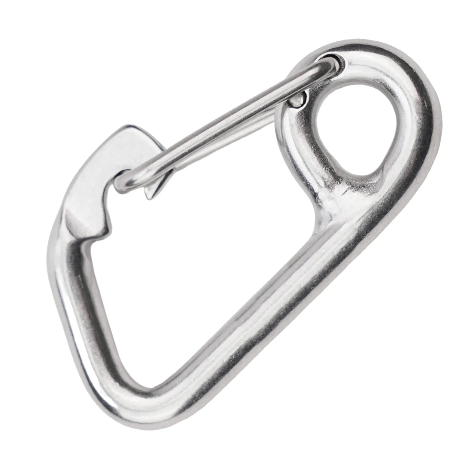 Scuba Diving Hook Stainless Steel Safety Diving Buckle Clip Camping Carabiner Simple Hook Hanging Buckle Snap Kayak Accessories Beauty World Shop