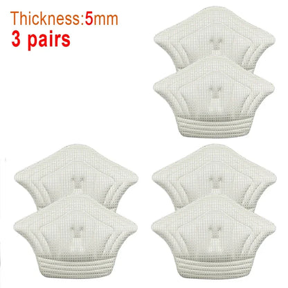3pair/6pcs Insoles Patch Heel Pads for Sport Shoes Back Sticker Adjustable Size Antiwear Feet Pad Cushion Insert Insole Beauty World Shop