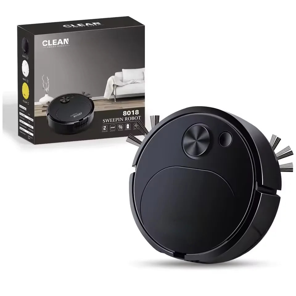 NEW USB Sweeping Robot Vacuum Cleaner Mopping 3 In 1 Smart Wireless 1500Pa Dragging Cleaning Sweep Floor for Home Office Beauty World Shop