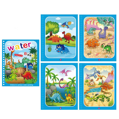 NEW Kids Magic Water Drawing Books Coloring Books Painting Toys for Kids Birthday Christmas New Year Gift for Boys and Girls Beauty Fashion