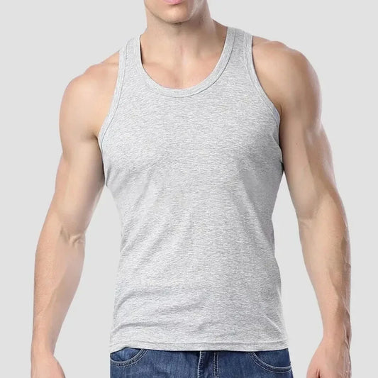 2025 New Men's summer lightweight cotton tight vest, casual family pajamas, outdoor tight top, breathable quick-drying vest Beauty Trend Shop