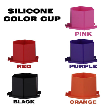 200Pcs Disposable Tattoo Silicone Ink Cup Permanent Makeup Pigment Holder Container Cap Tattoo Ink Accessories for Tattoo Artist Beauty Trend Shop
