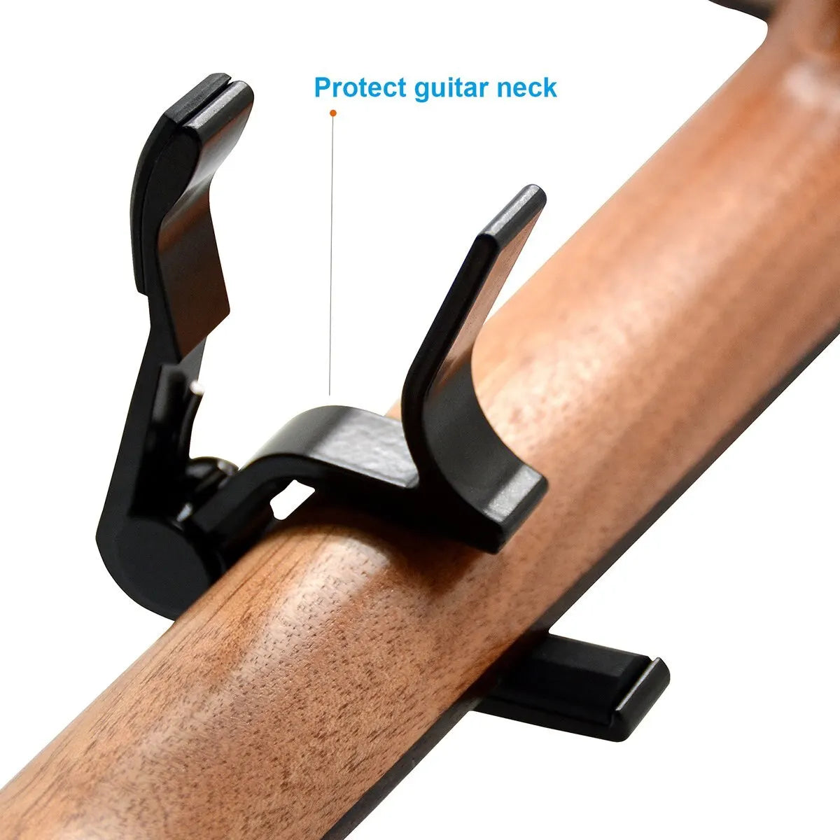 Guitar Capo for Acoustic and Electric Guitars Single Handed Capos Black Beauty World Shop